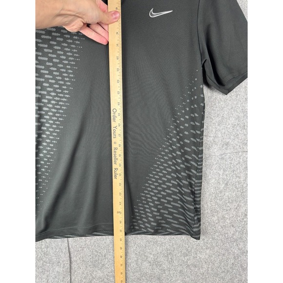 Vintage Nike Tiger Woods Polo Shirt Men's Small Graphic AOP Double Sided Golf - Picture 5 of 7